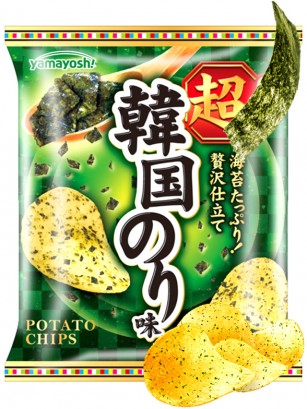 Patatas Chips Japonesas con Algas al estilo Coreano | Yamayoshi 55 grs.