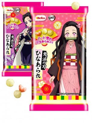 Snacks de Arroz Senbei | Edi. Kimetsu no Yaiba | 2 Diseños Aleatorios 44 grs.