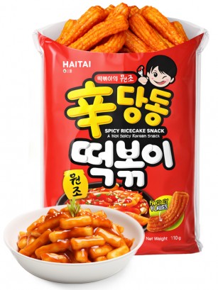 Snack Coreano Sabor Gochujang Topokki 110g.