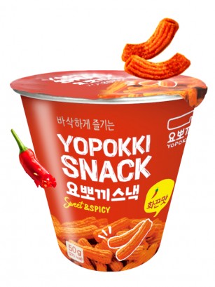 Snack Coreano Sabor Topokki Sweet & Spicy 50 grs.