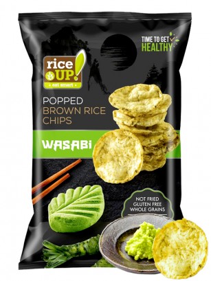 Tortas de Arroz Integral con Wasabi | Sin Gluten 60g.