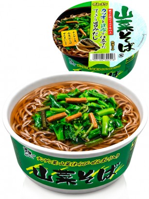 Fideos Soba Dashi Vegetales Silvestres | Itomen 78g.