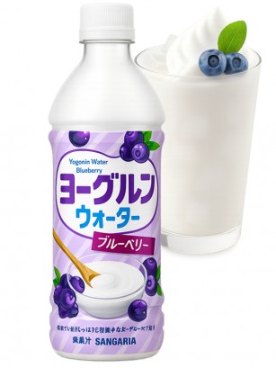 Bebida estilo Calpis de Yogur de Arándanos 500 ml.