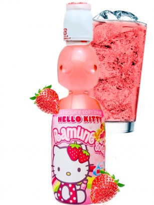 Soda Ramune de Fresa | Edición Hello Kitty