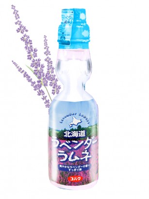 Soda Ramune de Lavanda de Hokkaido 200 ml.