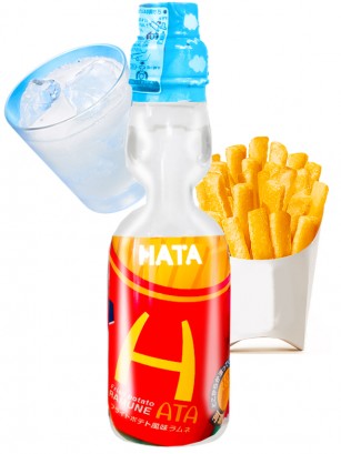 Soda Ramune Sabor Patatas Fritas 250 ml.