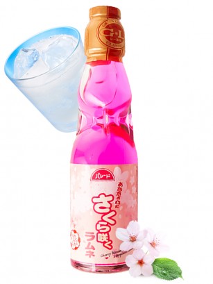 Soda Ramune de Sakura de Shizuoka 200 ml.
