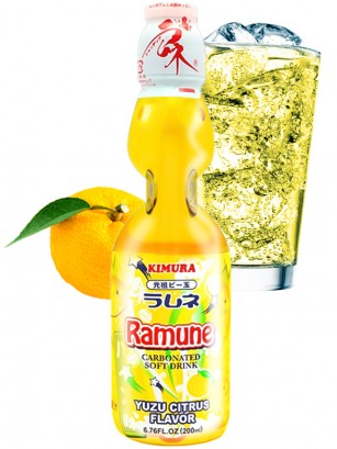 Soda Ramune Citrico Yuzu | Kimura 200 ml.