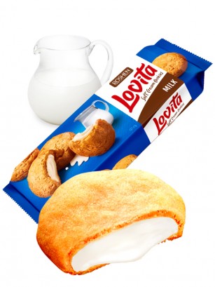 Soft Cookies rellenas de Crema de Leche | Roshen 127 grs.