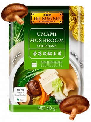 Sopa Base de Setas sabor Umami | Lee Kum Kee 60 grs.