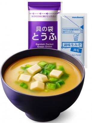 Sopa Instantánea de Miso con Tofu | Baja en Sal | Formato Basic