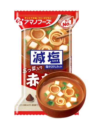 Sopa Liofilizada de Miso con Tofu Mitsuba | Pocket Individual 7,5 grs.