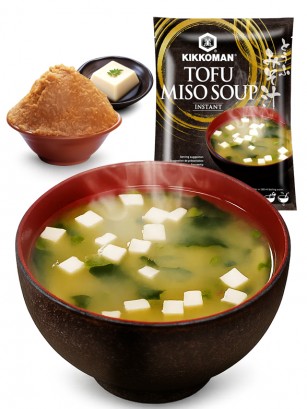 Sopa instantánea de Miso, Tofu y Alga Wakame | Kikkoman