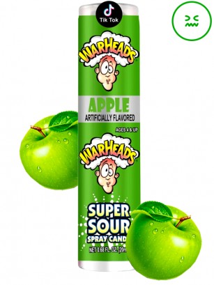 Spray Chuche Ultra Ácida de Manzana Verde | Warheads 20 ml.