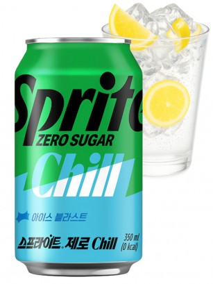 Sprite Chill Corea | Zero Azúcar 350 ml.