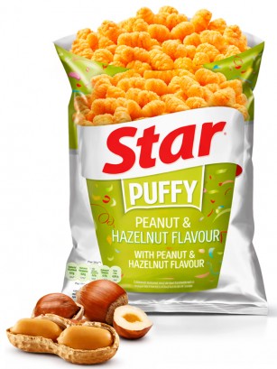 Snack Ganchitos de Cacahuete y Avellana | Star Pepsi 80g.