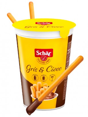 Sticks con Crema de Cacao para Dipear | Schär 52 grs.