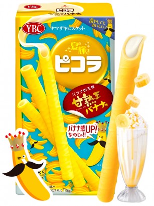 Sticks Picola de Barquillos Crepe de Banana Majesty 49g.
