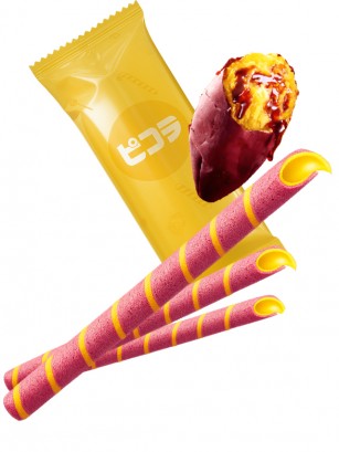 Sticks de Barquillos de Crema de Taro Asado | Pocket
