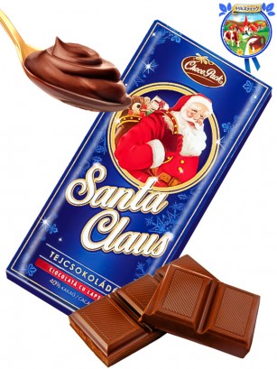 Tableta de Chocolate con Leche | Santa Claus Choco Pack 80 grs.
