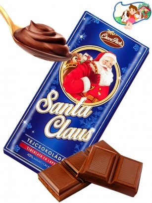 Tableta de Chocolate con Leche | Santa Claus Choco Pack 80 grs.
