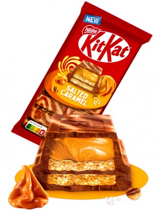 Tableta Kit Kat Marmoleado Salted Caramel 99g.