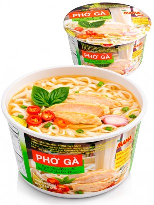 Tallarines de Arroz Phở Gà con Pollo | Receta Vietnamita