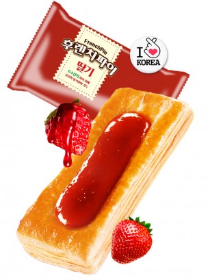 French Pie Coreano de Fresa | Unidad 13g.