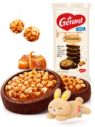 Tartaletas Choco con Caramelo Salado y Palomitas | Dulce Pascua 165g.