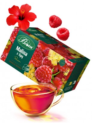Infusión de Frambuesa con Tila e Hibisco | Premium 40g.