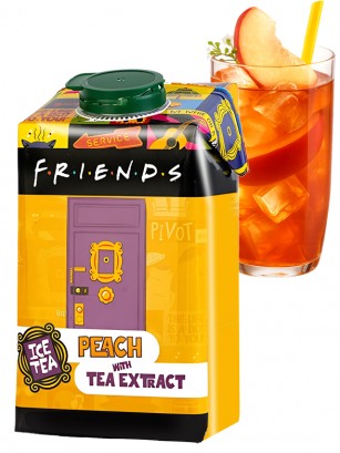 Té Negro Helado con sabor a Melocotón | Edición Friends 500 ml.