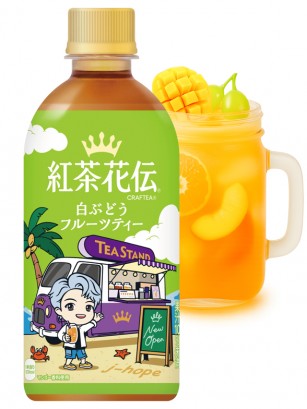 Bebida Té de Frutas de Nagano | Colabo. TinyTAN | 7 Diseños Aleatorios 440 ml.