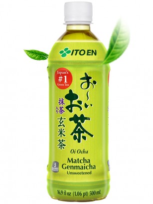 Té Verde Genmaicha Sin Azúcar | 500 ml.