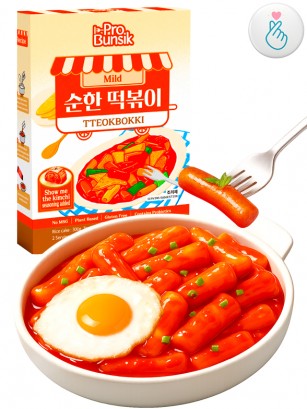 Topokki Coreanos Mild Spicy | Tteokbokki  343g.