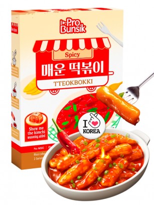 Topokki Coreanos Spicy | Topokki | 2 Raciones | 343 grs.