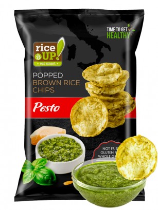 Tortas de Arroz Integral con Pesto | Sin Gluten 60g.