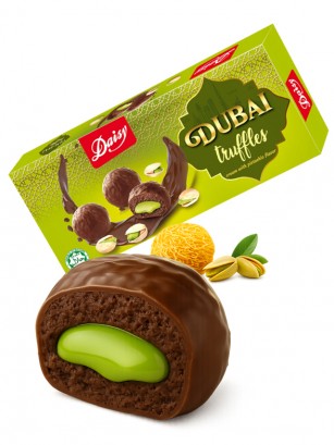 Trufas de Chocolate Dubai y Pistacho 180g.