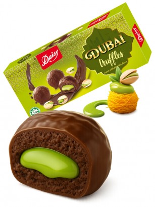 Trufas de Chocolate Dubai y Pistacho 180g.