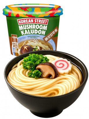 Fideos Kaludon con Setas Shiitake | Korean Steet 213g.