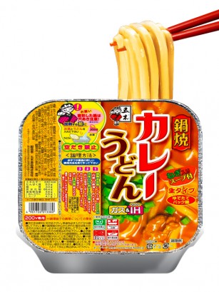 Fideos Nabeyaki Udon con Curry 220g.