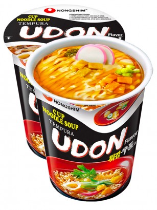 Fideos Udon Coreanos con Tempura y Naruto | Cup Edition