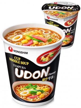 Fideos Udon Coreanos con Tempura y Naruto | Cup Edition