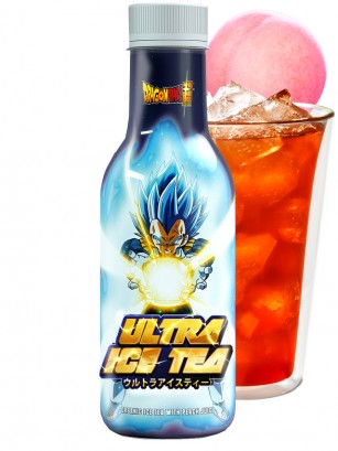 Té Helado de Melocotón Dragon Ball Z Ultra | Vegeta 500 ml.