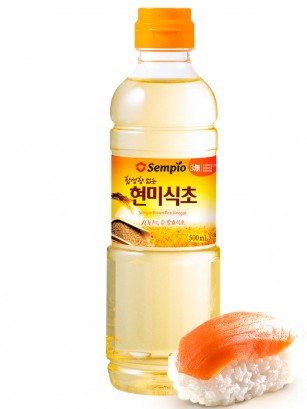 Vinagre Coreano de Arroz Integral 500 ml.