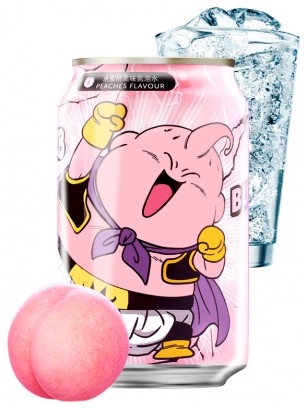 Agua Soda Sabor Melocotón Rosado | Edición Dragon Ball | Boo | Nuevo Diseño 330 ml.