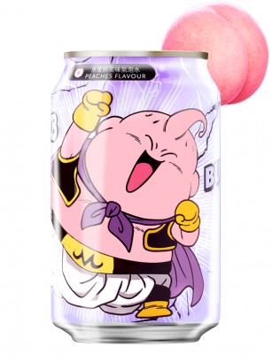 Agua Soda Sabor Melocotón Rosado | Edición Dragon Ball | Boo | Nuevo Diseño 330 ml.