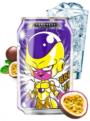 Refri Dragon Ball Super Saiyajin Rose Melão 330 ml - Made In Korea