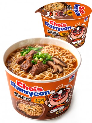 Ramen Ternera Picante | Estilo Coreano | CHOI'S 107g