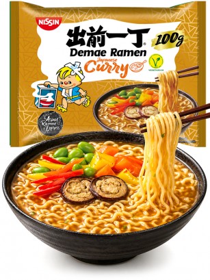Ramen Nissin Demae Curry Japonés 100 g