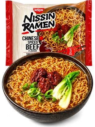 Ramen Nissin Ternera Picante China 100 g
